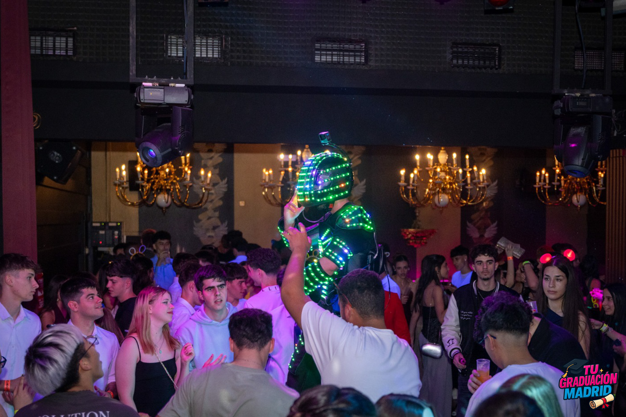 Graduación en discoteca en Madrid